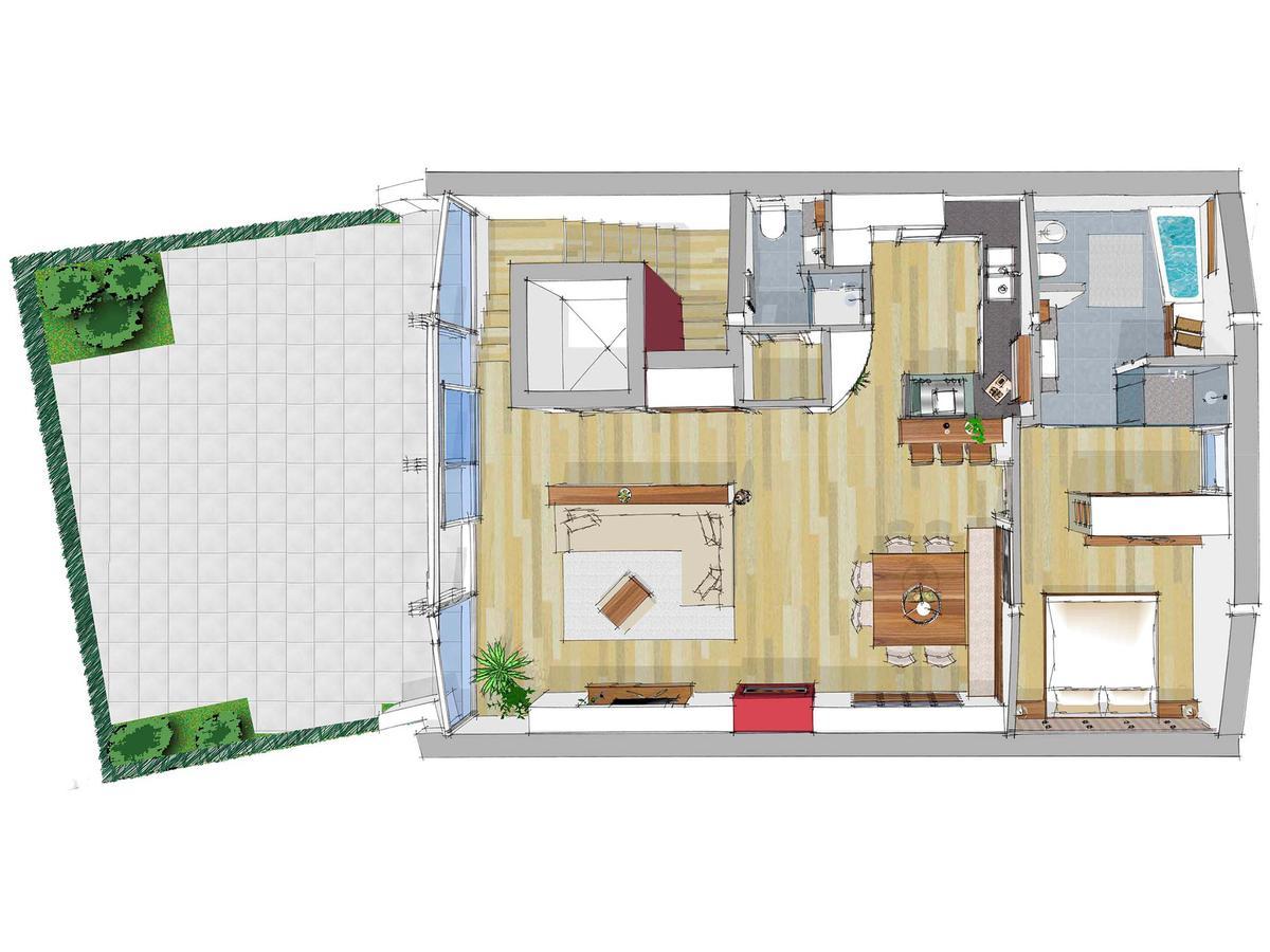Apartmenthaus Gruberhof 思科纳 外观 照片